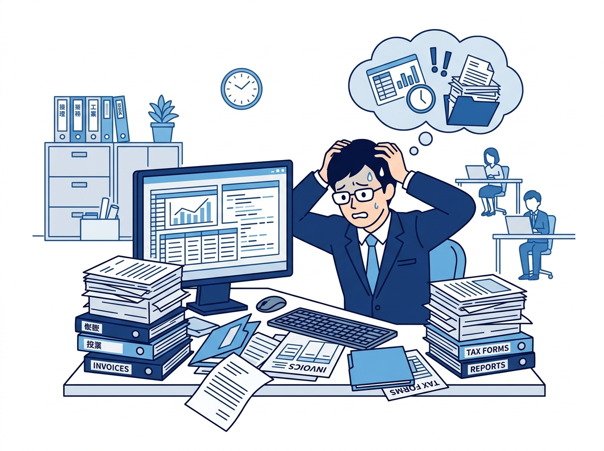 データ入力・転記作業で現場が疲弊している